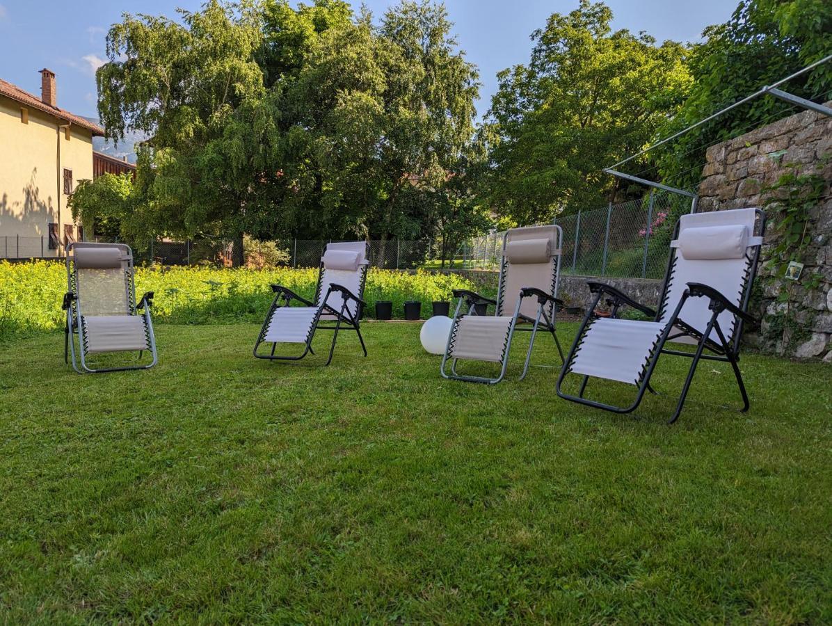 Ferienwohnung La Finestra Sul Brenta Lasino Exterior foto